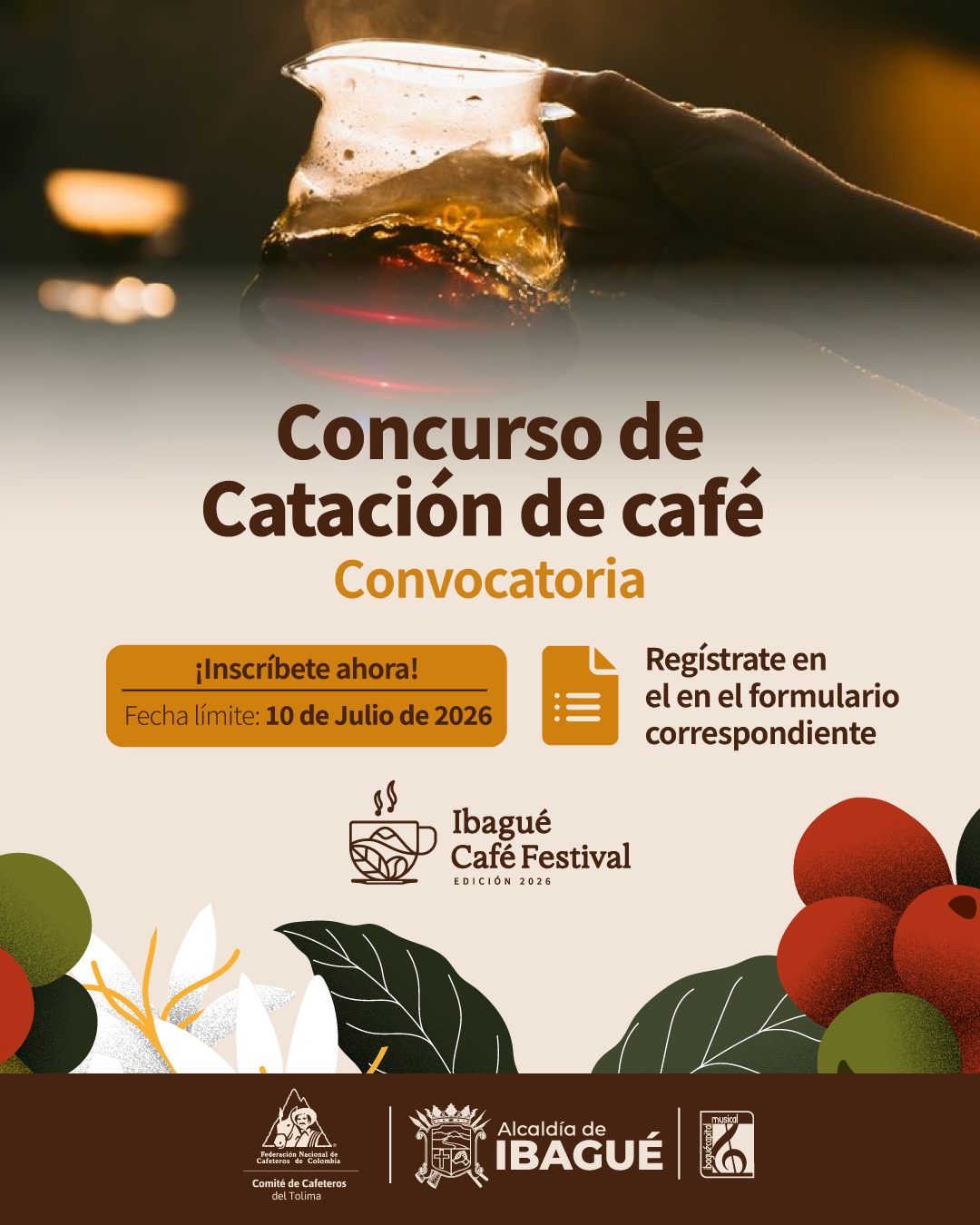 Pon a prueba tu paladar en el Concurso de Catación del Ibagué Café Festival 2026